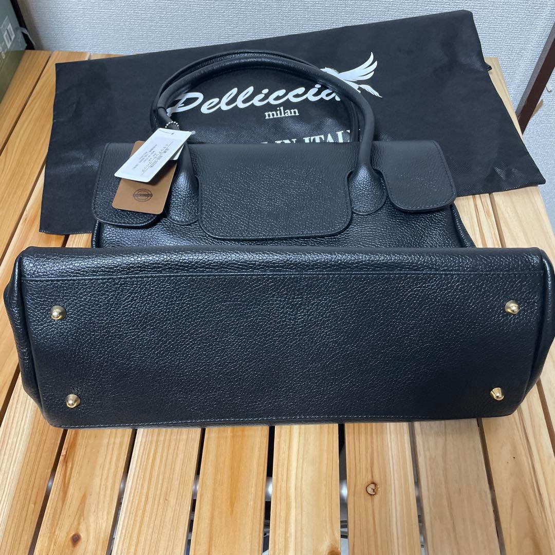 新品12万円 Pelliccia イタリアンカーフトートバッグ