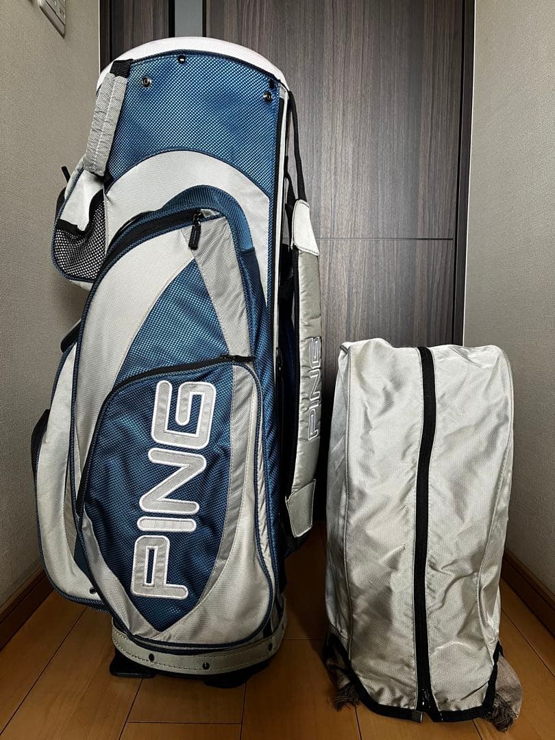 激レア 限定　PING ピン パイオニアLC カート型キャディバッグ 14分割
