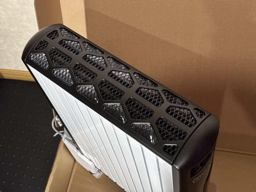 最終値下げ 未使用に近い DeLonghi ヒーターMDHAA15WIFI-BK