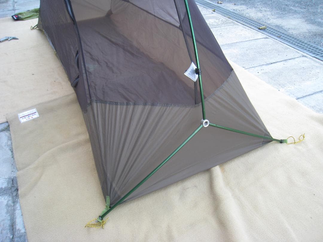 【ごまだし-さん】MSR HUBBA ハバ ソロテント グリーン 1人用