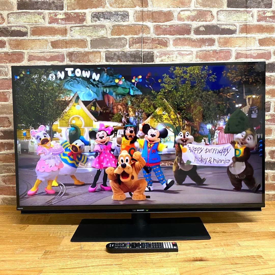 シャープ 43V型 4K液晶テレビ AQUOS 4T-C43DL1 動画アプリ○