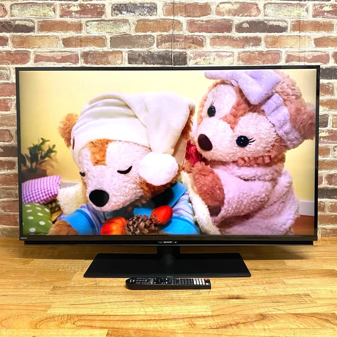 シャープ 43V型 4K液晶テレビ AQUOS 4T-C43DL1 動画アプリ○
