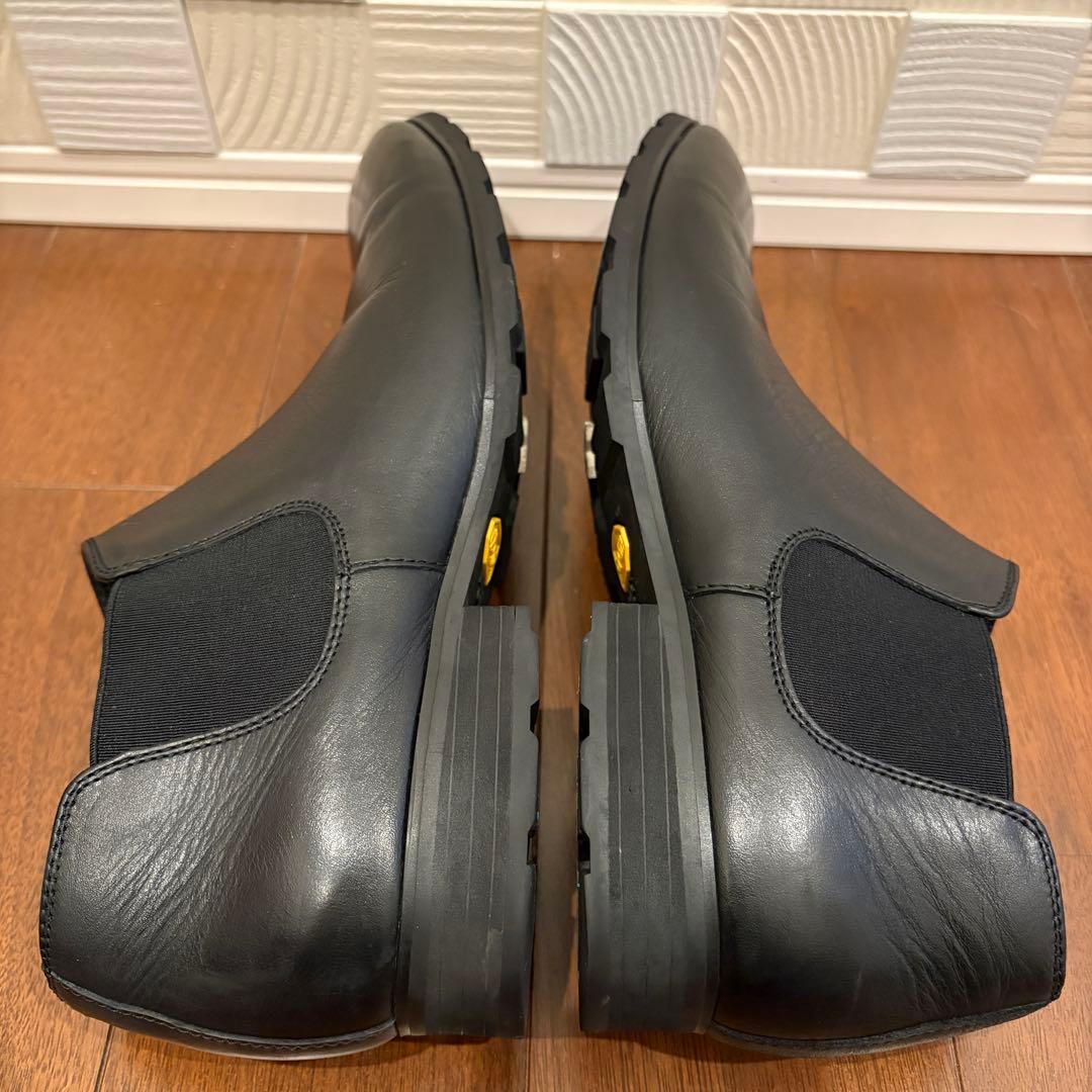 【25.5㎝】フープディドゥ サイドゴアブーツ レザー ビブラムソール