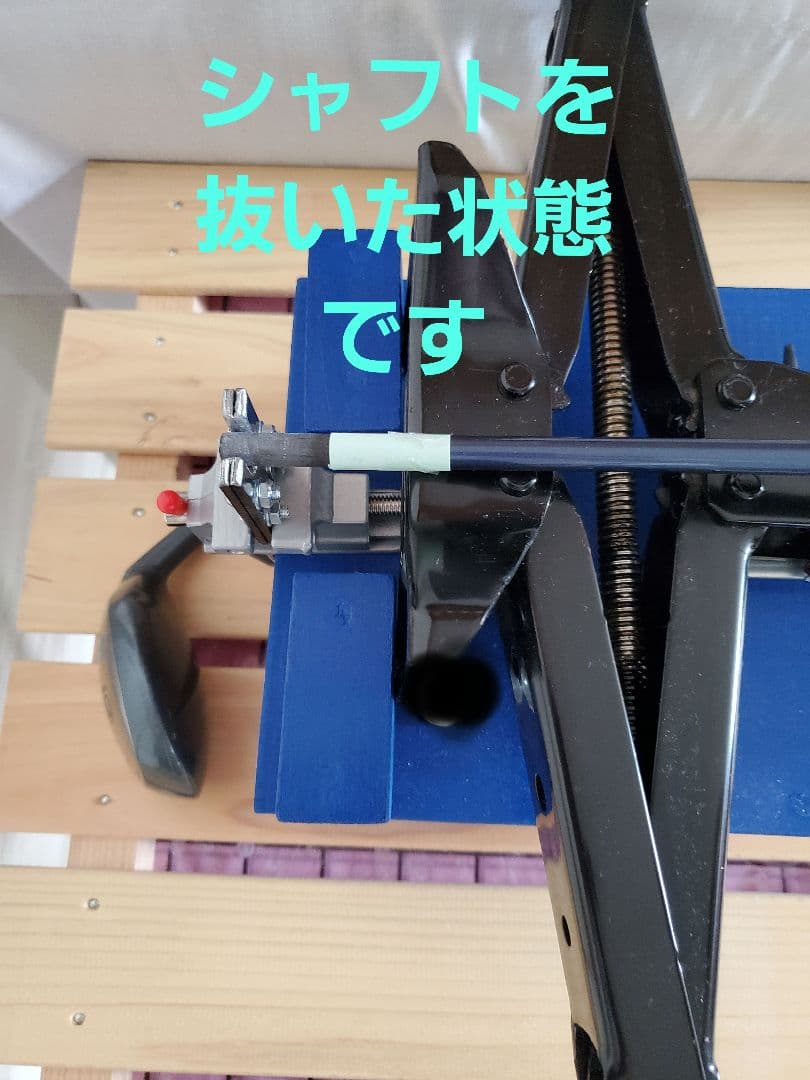 ゴルフシャフト抜き機＆グリップ交換シャフト抜き器リシャフトゴルフ工具