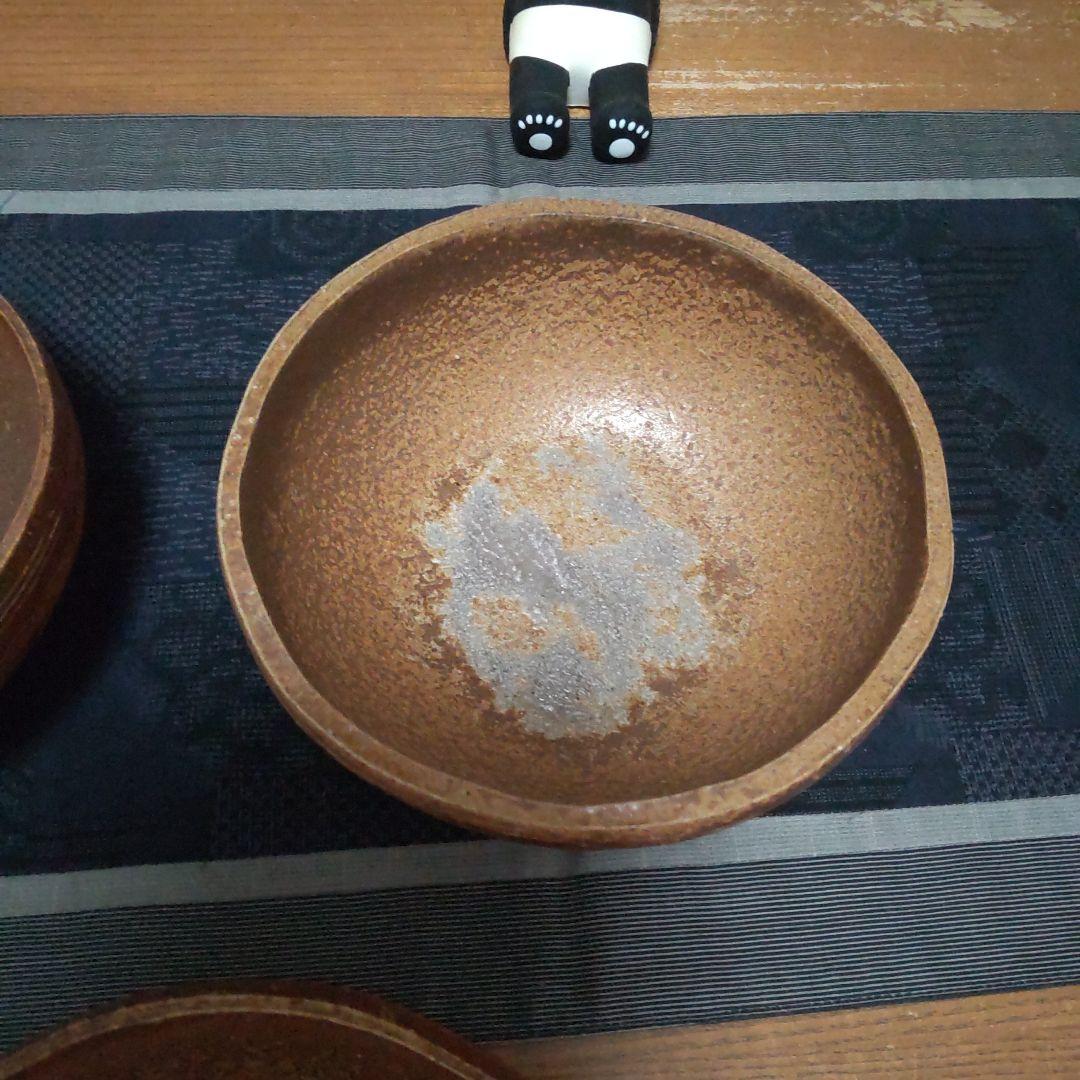 丸 鉢 4ケ 備前焼 12