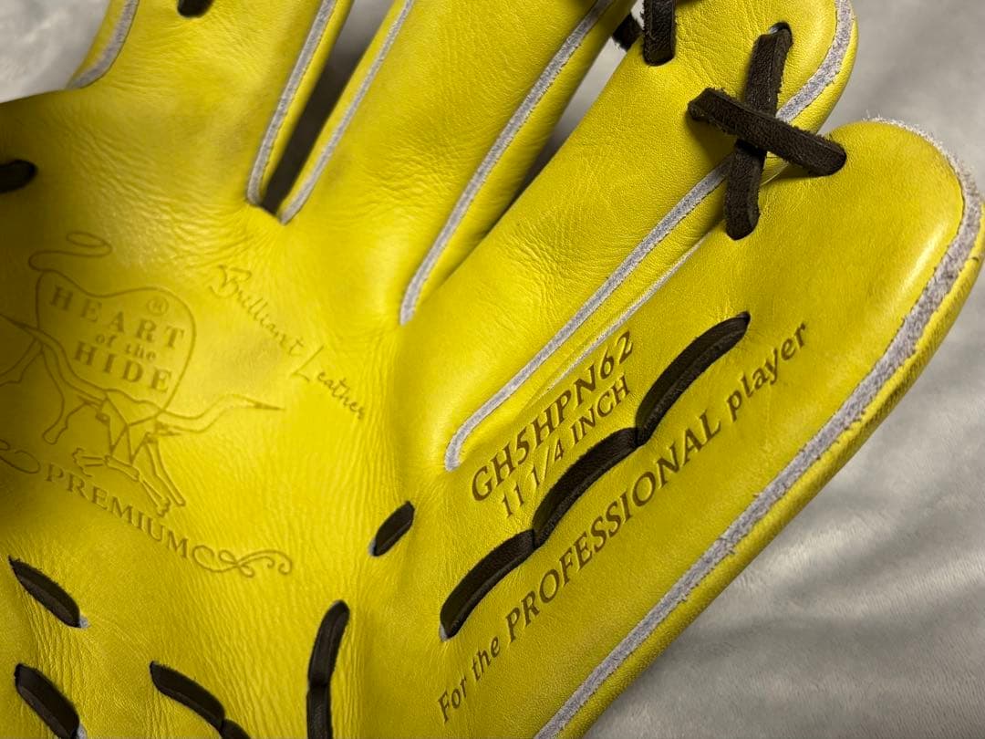 ローリングス 硬式 グローブ 内野手用 GH5HPN62 ジャズイエロー