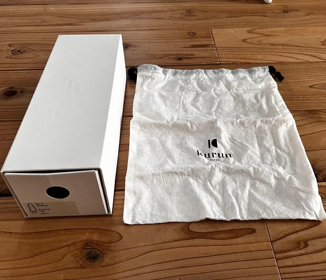 kurunTokyo Giselle エナメル レッド 26.5 美品