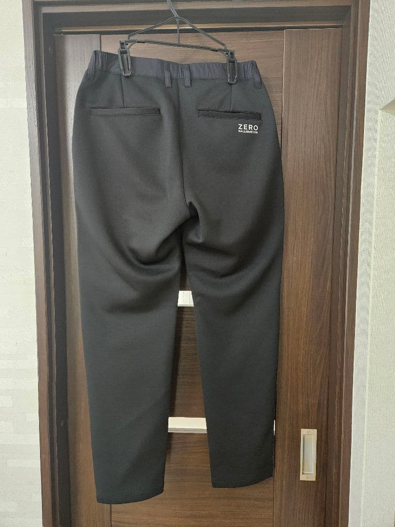 ゼロハリバートン　ハイブリッドパデットブルゾン上下セット　黒