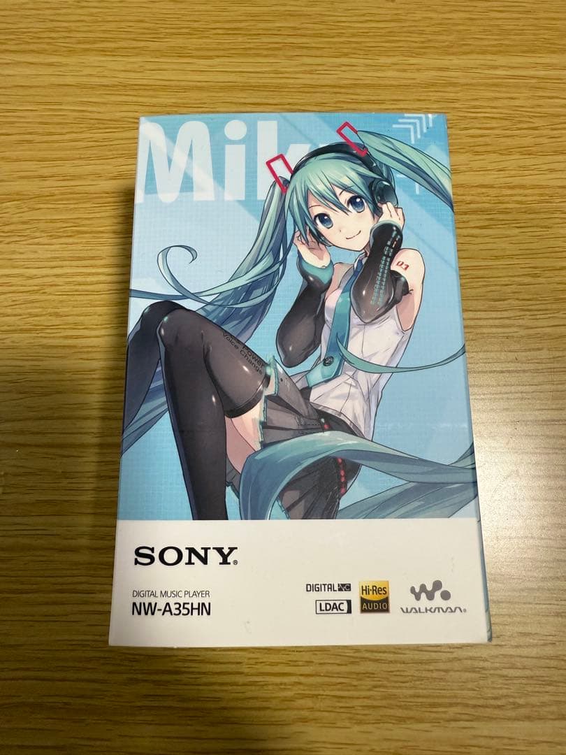 SONY NW-A35HN 初音ミクデザイン デジタルオーディオプレーヤー