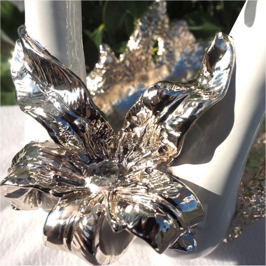 ★特選一品★白鳥&水晶♡浄化スペシャル☆【白鳥『スワン』型ディスプレイ器】❤️