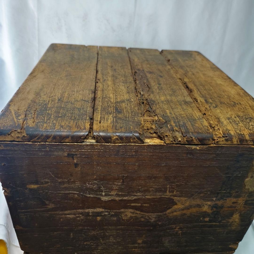 茶道具 霰様口丸釜 茶釜 釜師 大西浄古 共箱 茶釜 江戸骨董 古美術 旧家蔵出