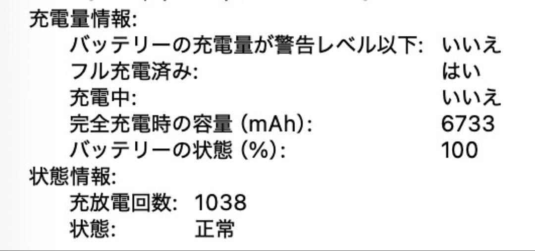 MacBook Pro 2019 16インチ 64GB 1TB