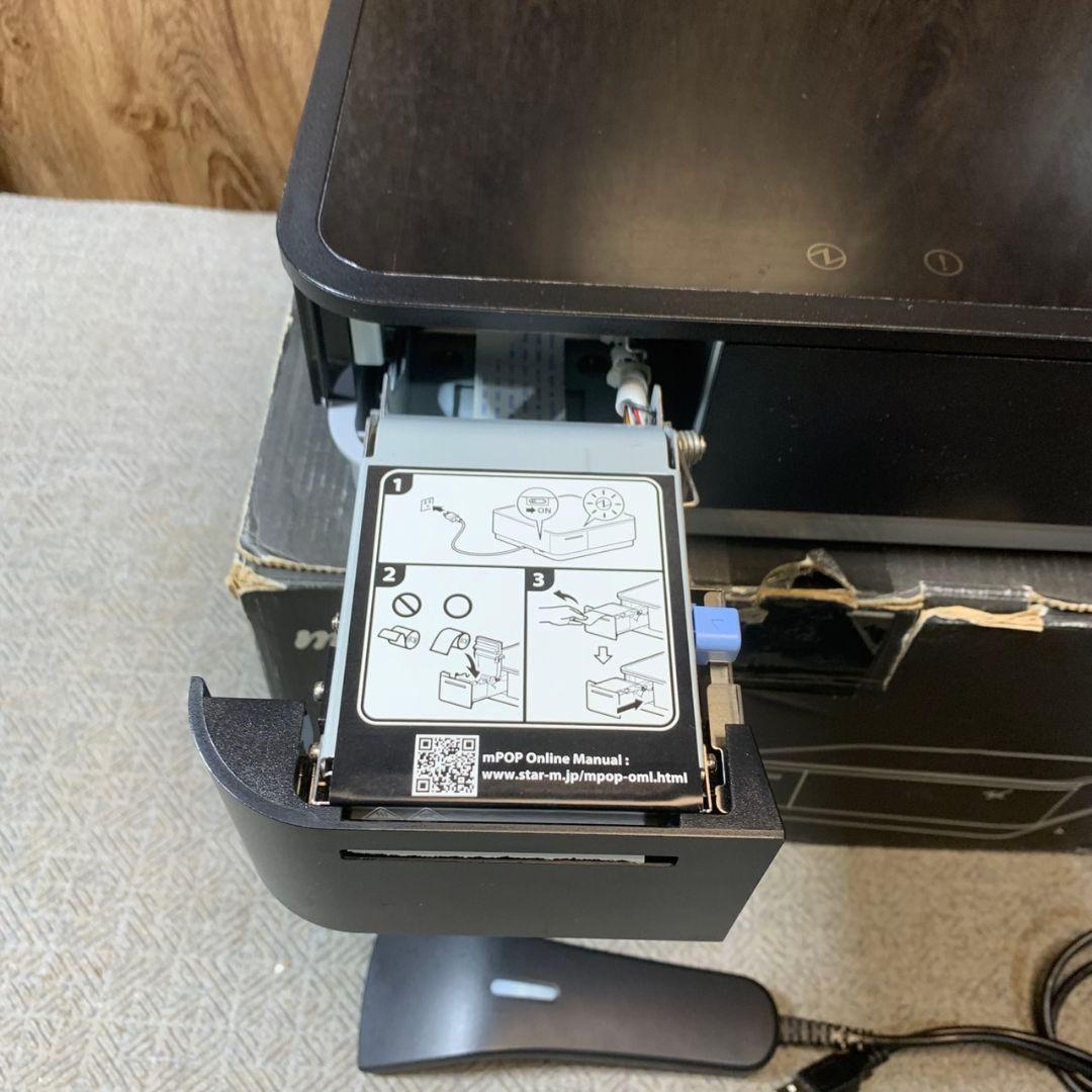 J134 スター精密 POP10 BLK JP レシートプリンター mPOP