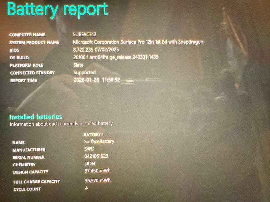 純正キーボード付 ほぼ未使用 Surface Pro 12 16GB 512GB