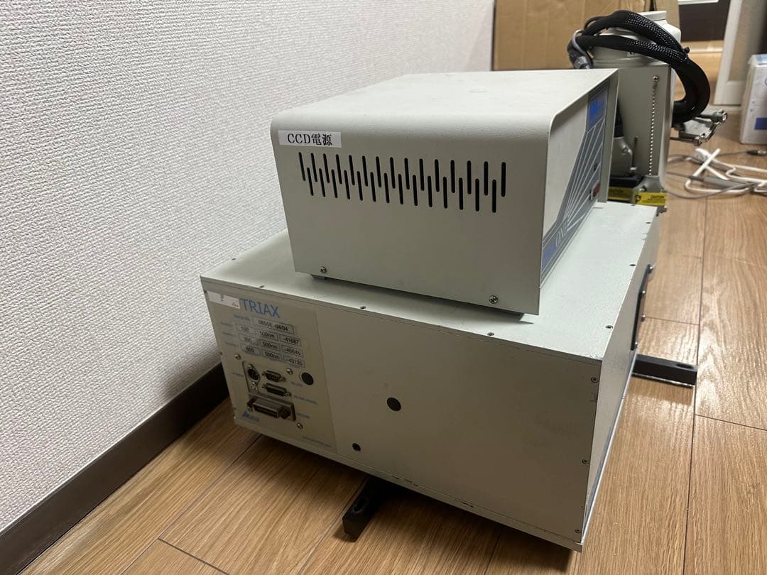 Y*e様 Horiba CCD-3000V & TRIAX 320 分光器
