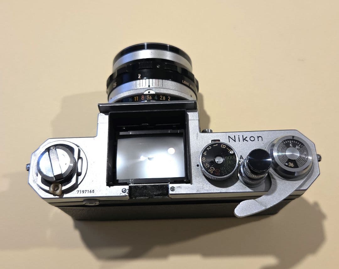 Nikon Fボディ NIKKOR-S Auto 5cm F2レンズ付き