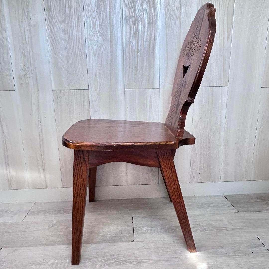 【三越家具 】ブルージュ カントリースタイル ダイニングチェア　アンティーク