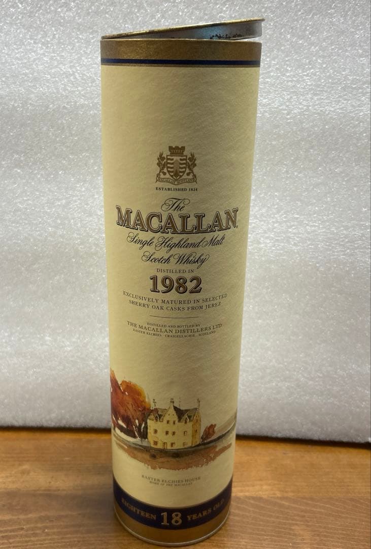 J*1様 MACALLAN 18年1982年製