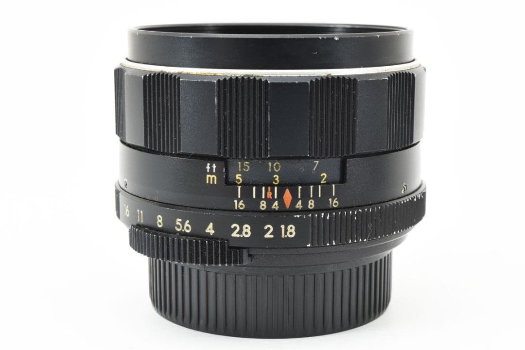 ☆前期型☆ Super Takumar 55mm F1.8 フード付 F0115