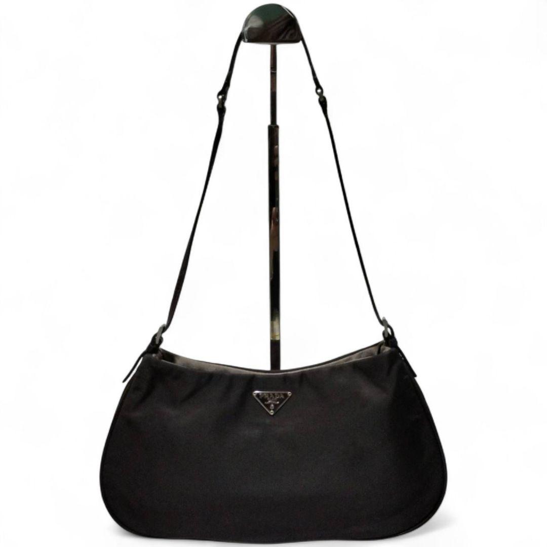 【極美品】 PRADA プラダ ショルダーバック アクセサリーポーチ テスート