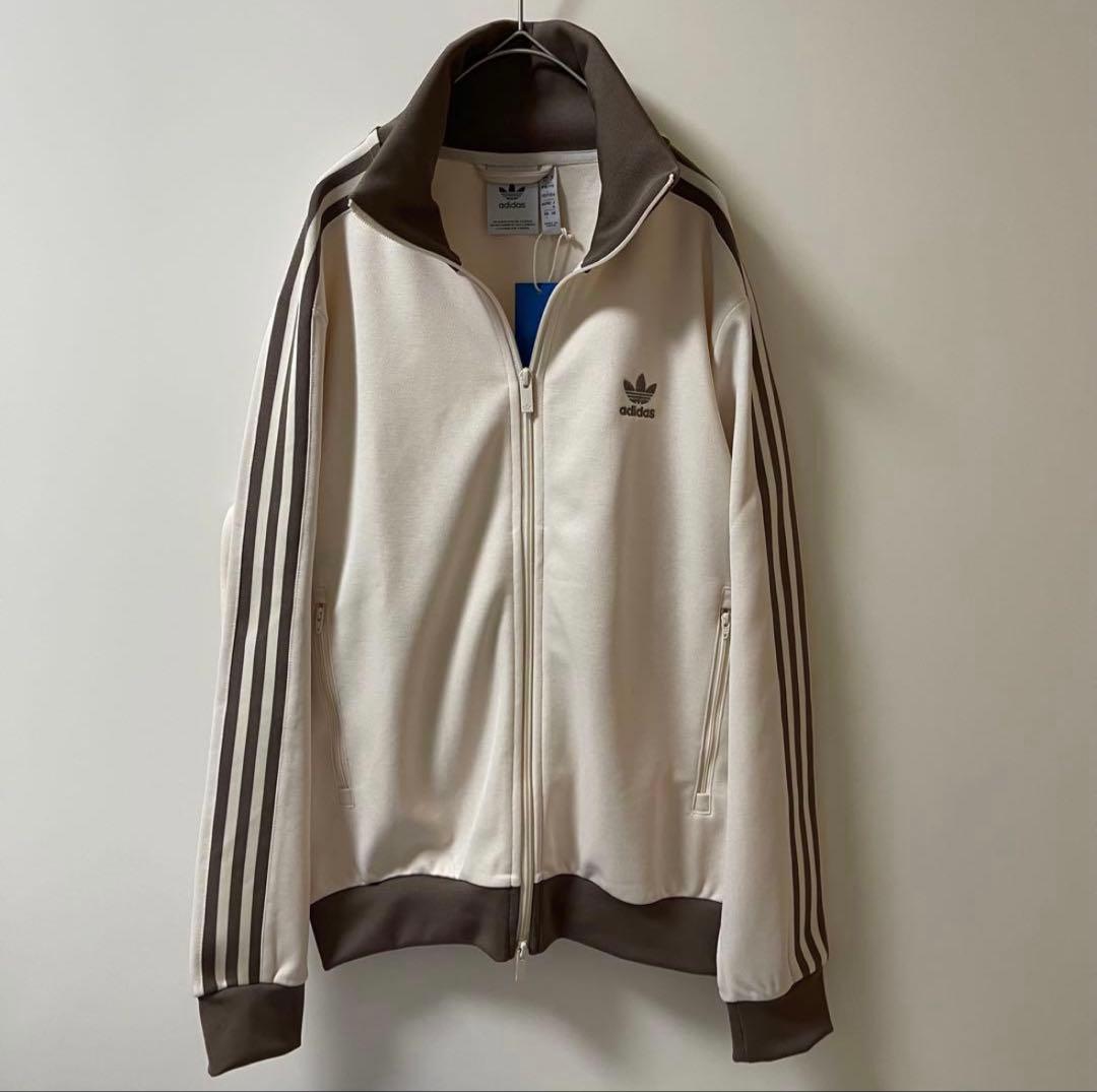 adidas ジャージ XL ホワイト/ブラウン 新品
