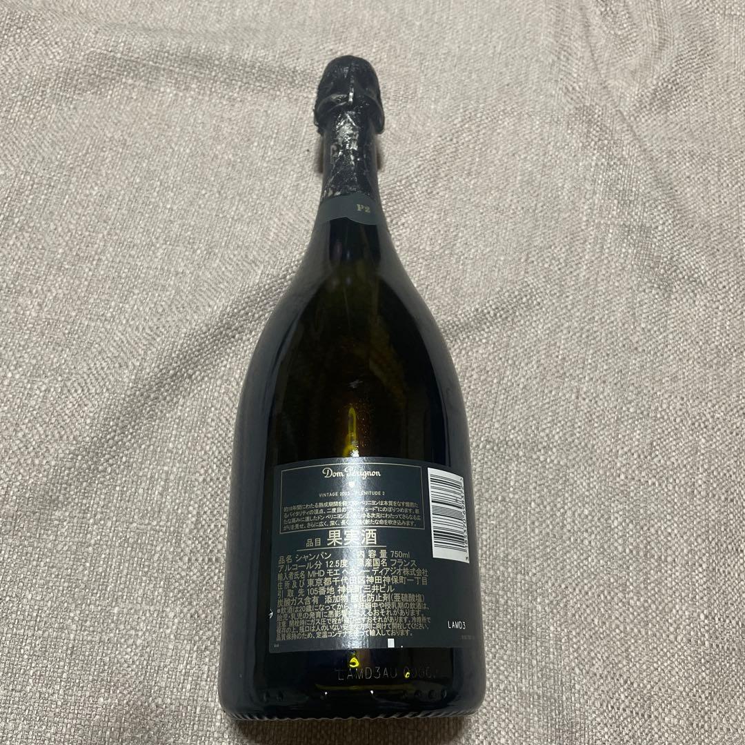 Dom Pérignon Ｐ２2003年750ml 未開封 小キズあり