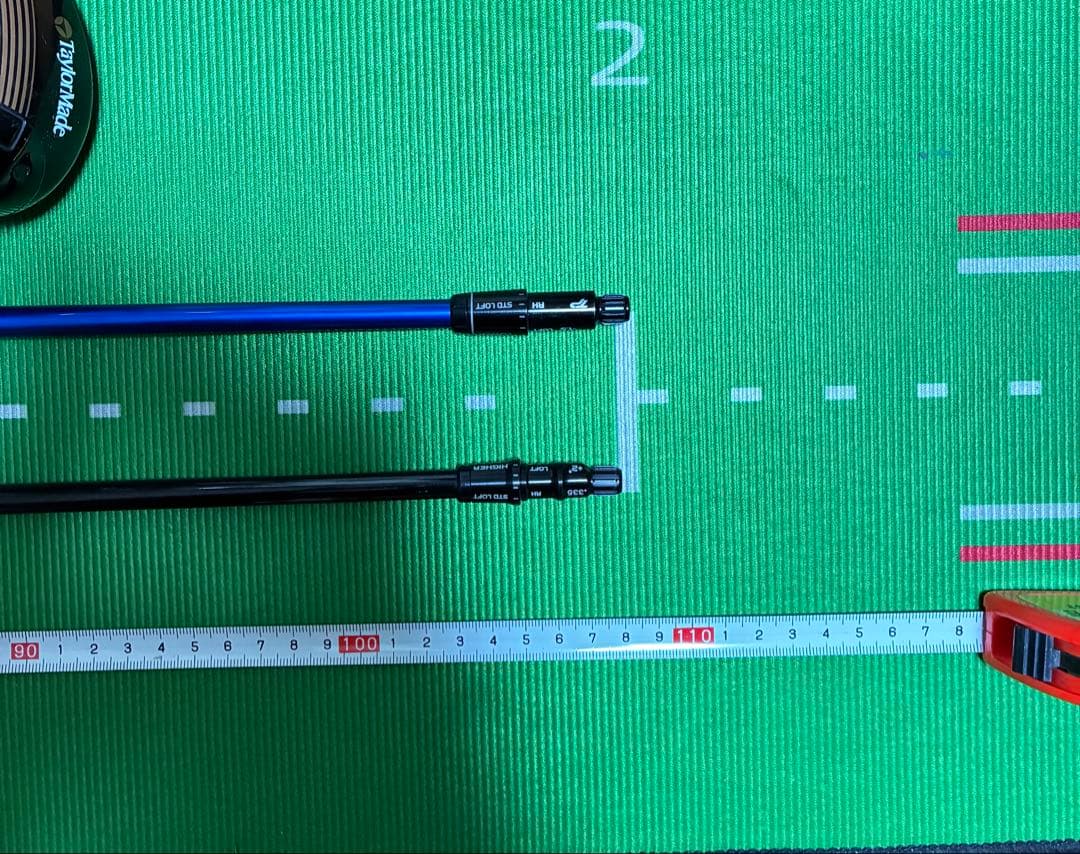 テーラーメイドミニドラ　BRNR 13.5 2本Ｓシャフト付き