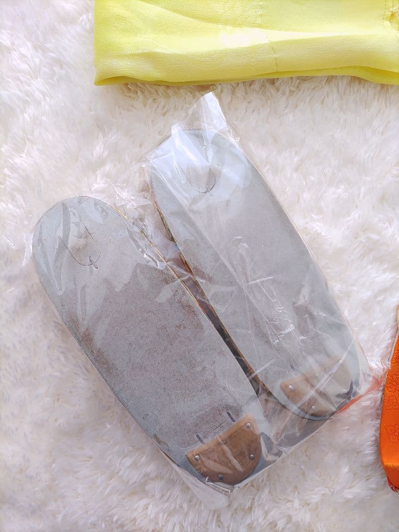 七五三用赤い花柄着物セット　フルセット　7歳　華やか　作り帯