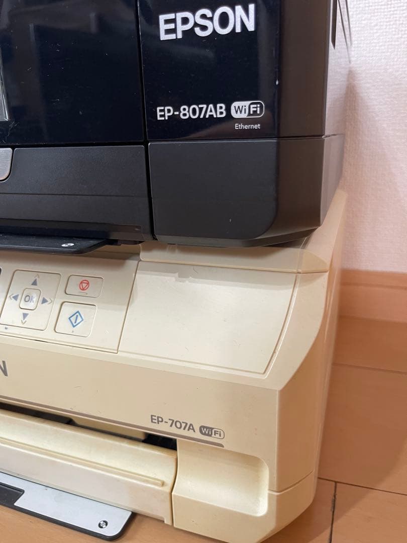 EPSONプリンター EP807AB EP-707A セット