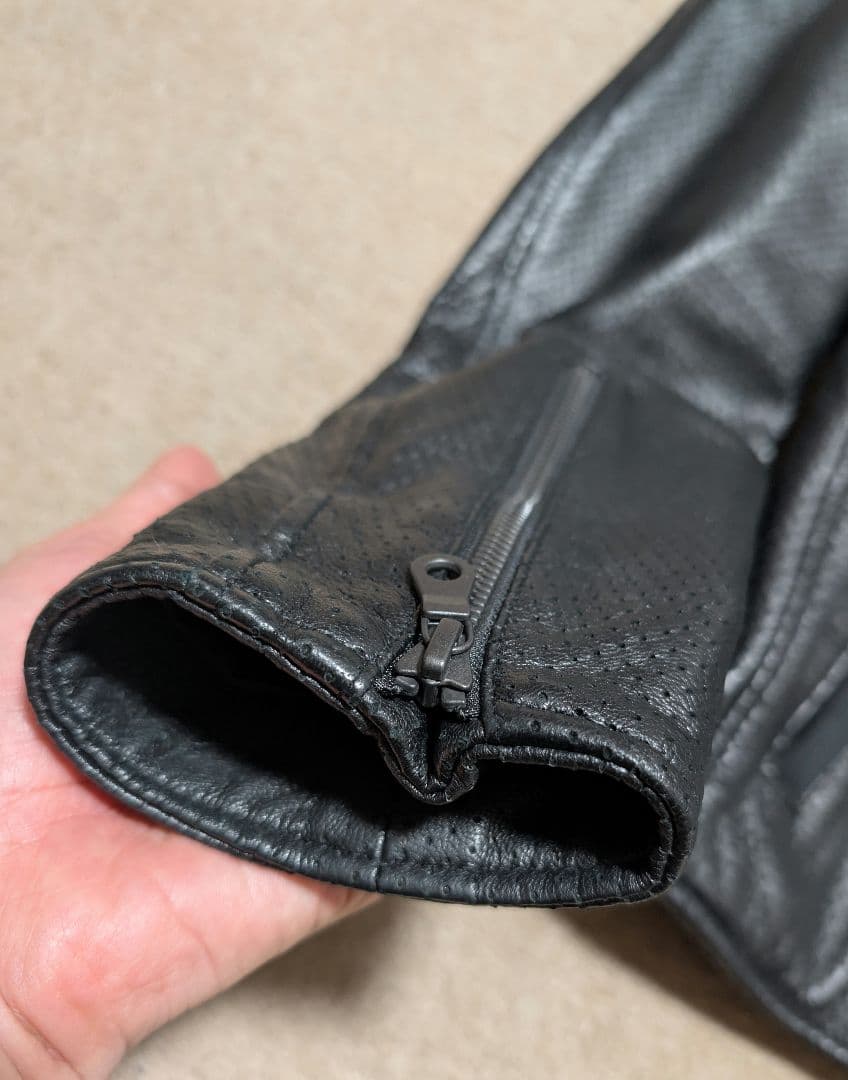 ヒョードー365パンチングレザージャケット