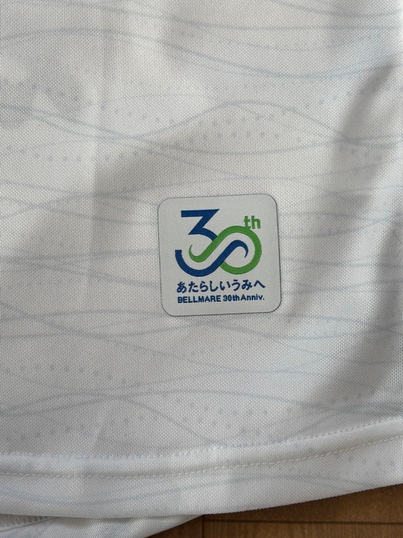 湘南ベルマーレ　2023七夕ユニフォームGK白モデル　ソンボムグン直筆サイン入り