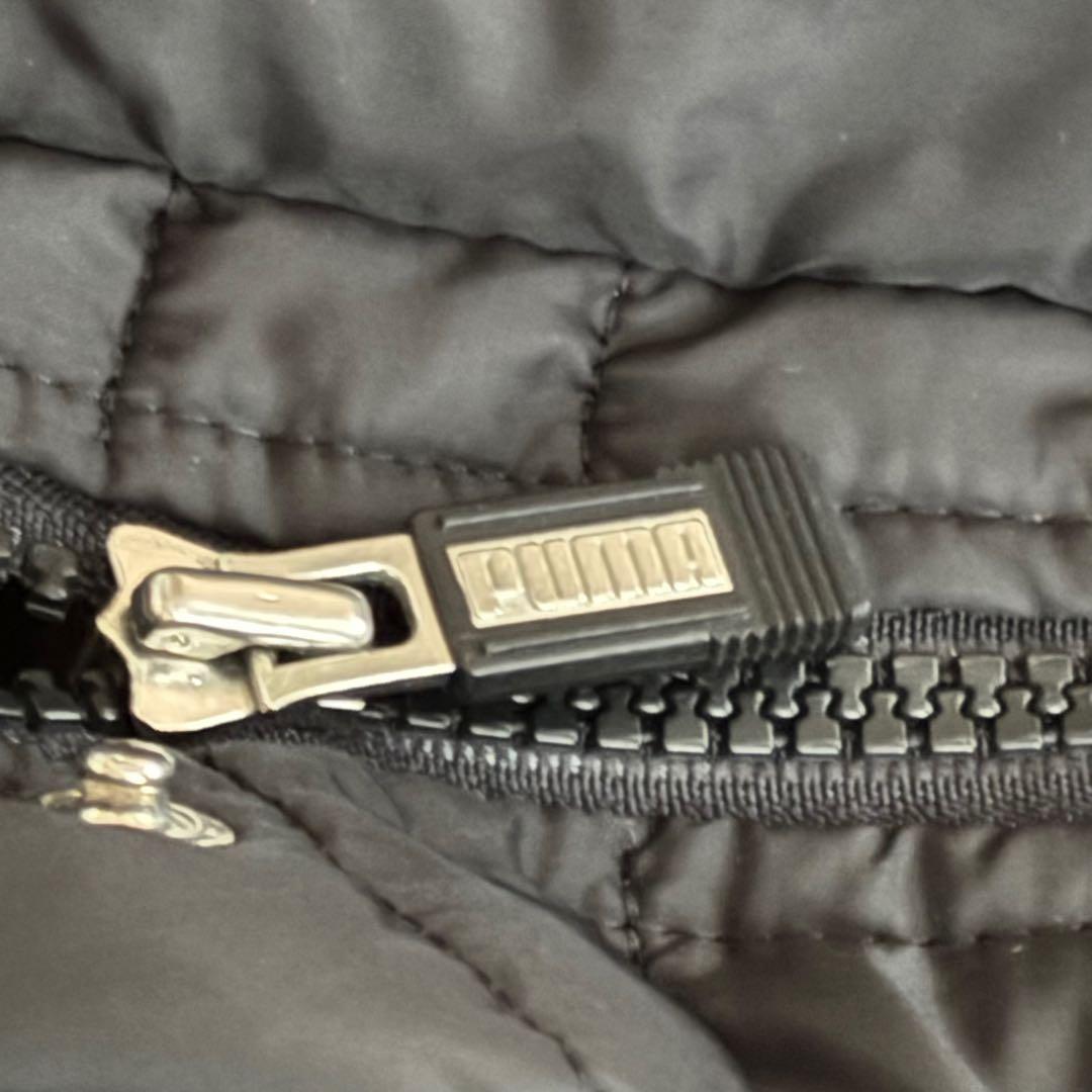 美品✨ プーマ ロングダウンジャケット ベンチコート 黒 ブラック L〜O