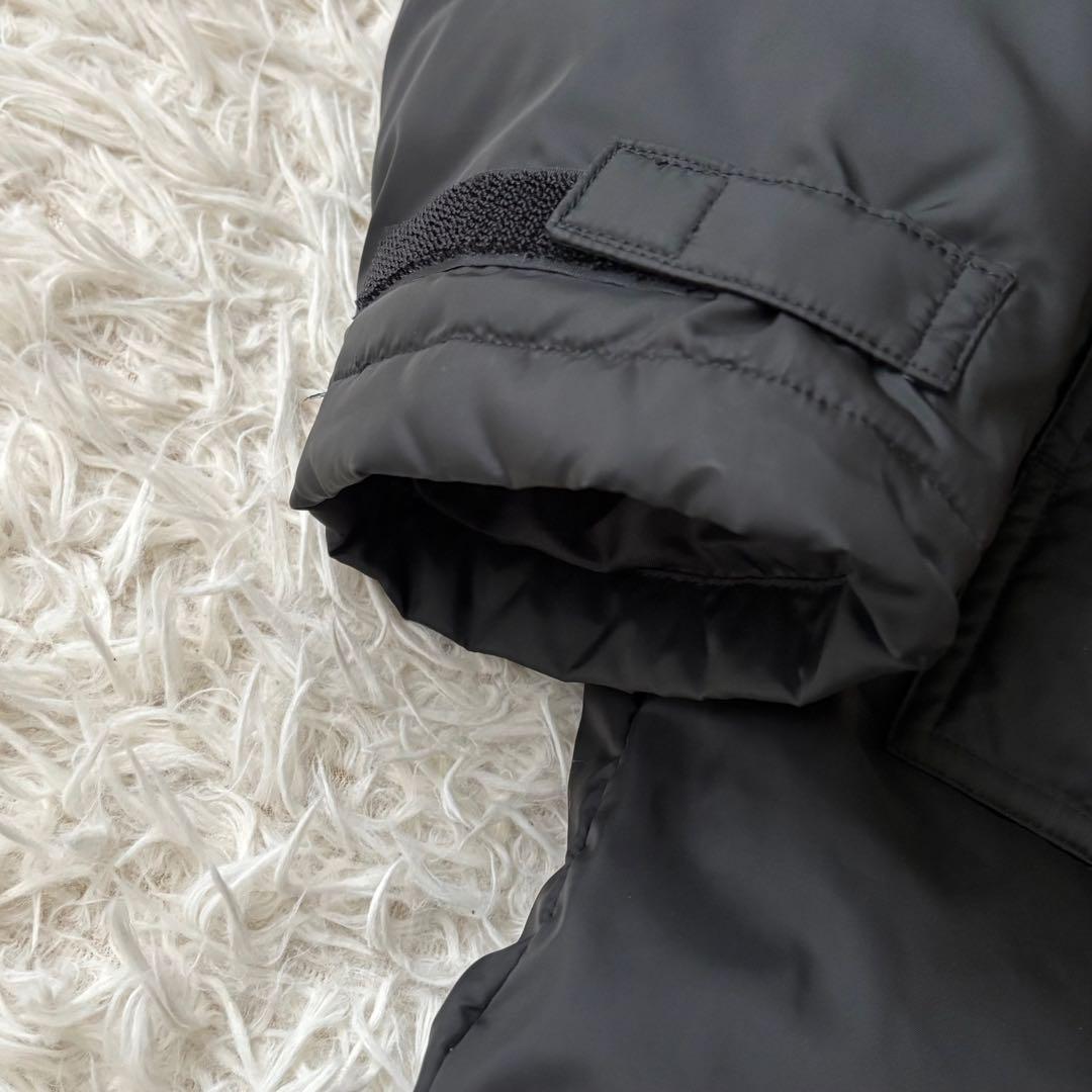 美品✨ プーマ ロングダウンジャケット ベンチコート 黒 ブラック L〜O