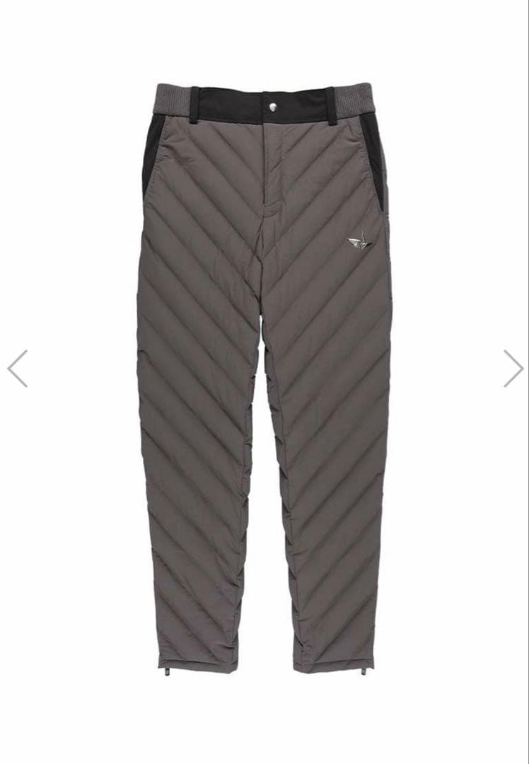 【美品】ウノピュウノウグーレトレ Ｖ(Ｌ) DOWN PANTS［GRAY］