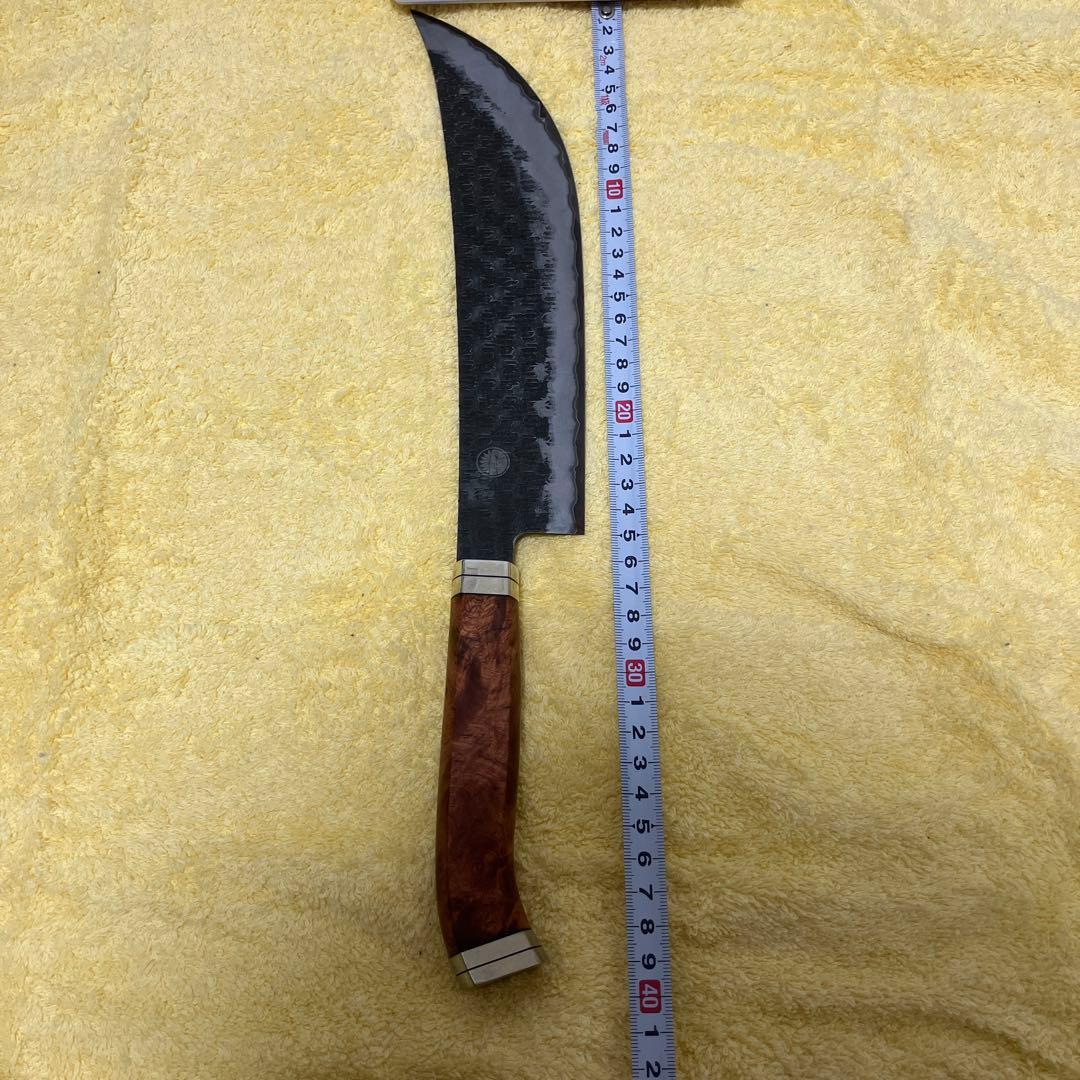 ⑧實光刃物　万能寿司切り　8寸　青一鋼