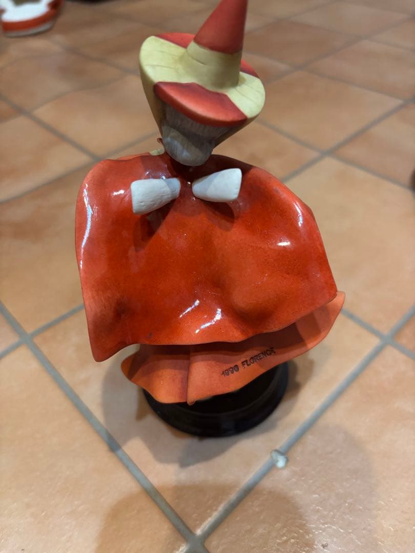 チーター　1973年　FLORA ウォルト.ディズニー　フローラ　陶器像