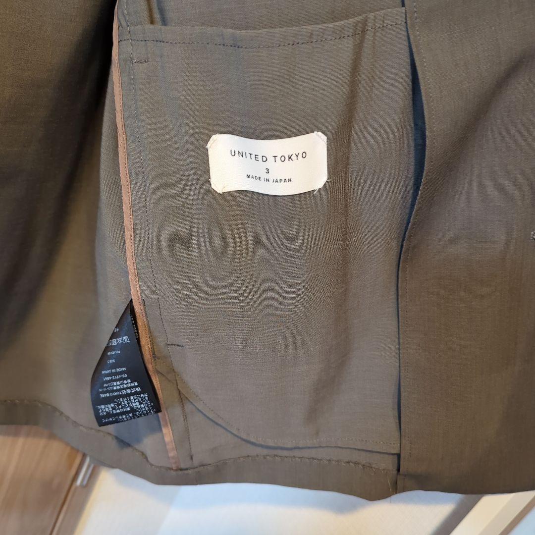 UNITED TOKYO セットアップ オリーブ