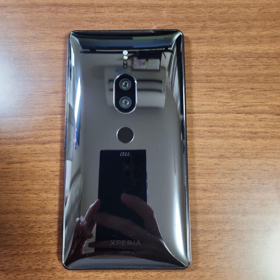 ①Xperia XZ2 Premium クロムブラック　au SOV38
