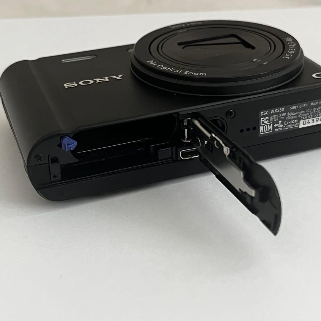 SONY cyber shot DSC-WX350 コンデジ 動作確認