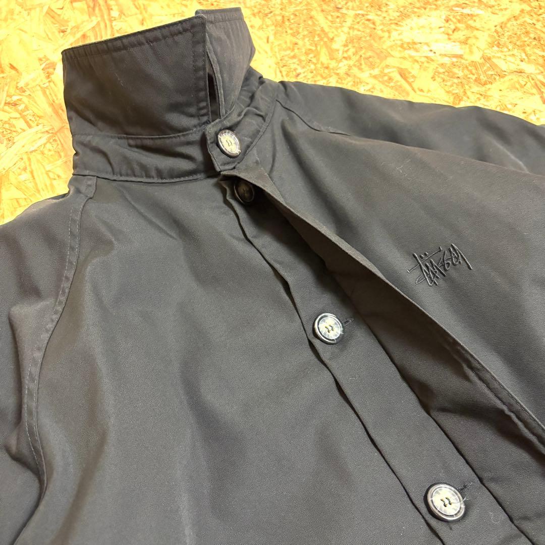 紺タグ 90s STUSSY down coat Coach jacket 中綿