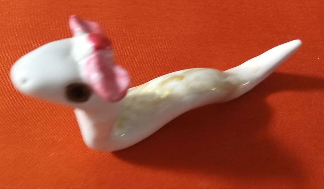 干支動物置物　丑午巳10体セット手作りの陶器製