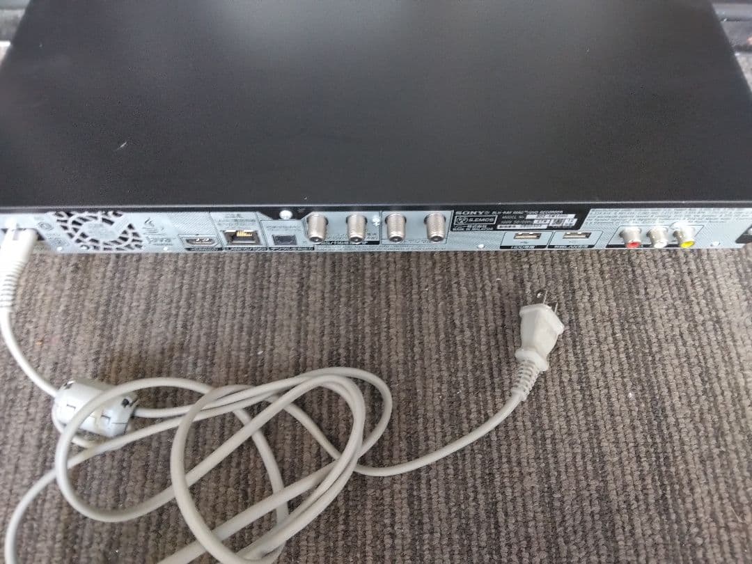 SONY BDZ-EW1000 ブルーレイレコーダー・DVD本体のみ