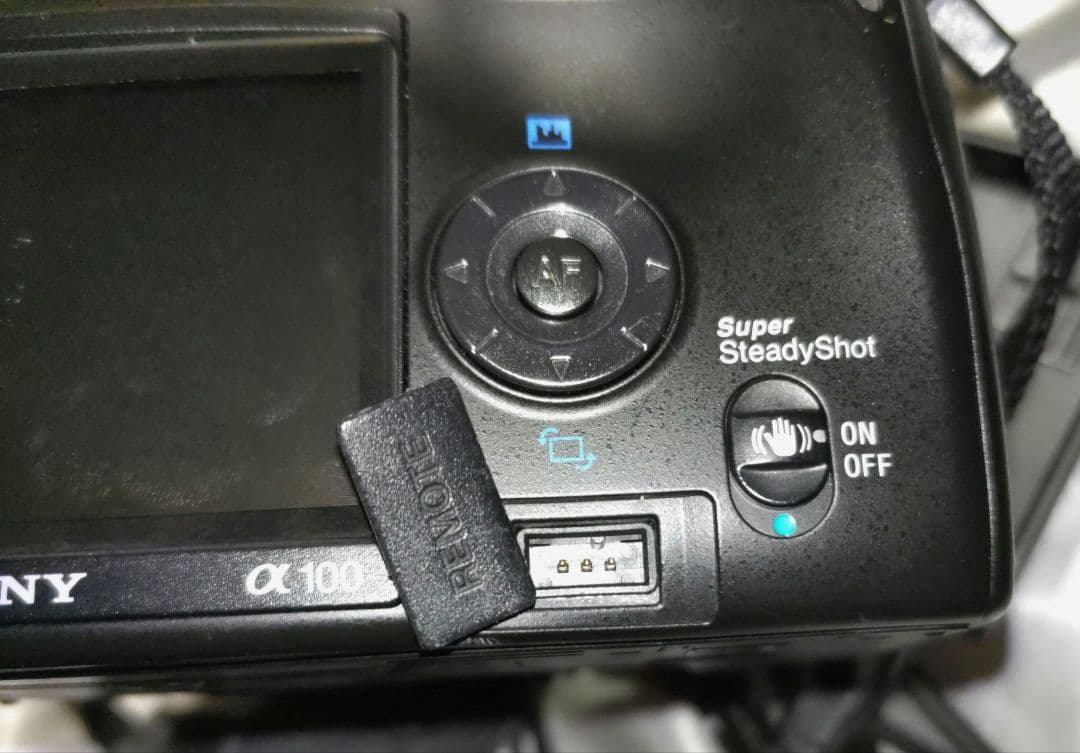 SONY製レンズ α100 アルファ CCD デジタル一眼レフカメラ