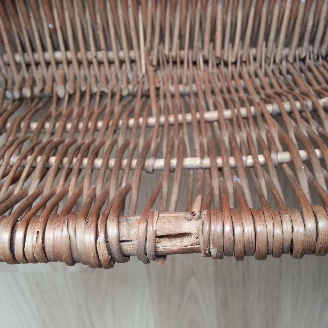 パニエ 籠 バスケット フランス アンティーク かご