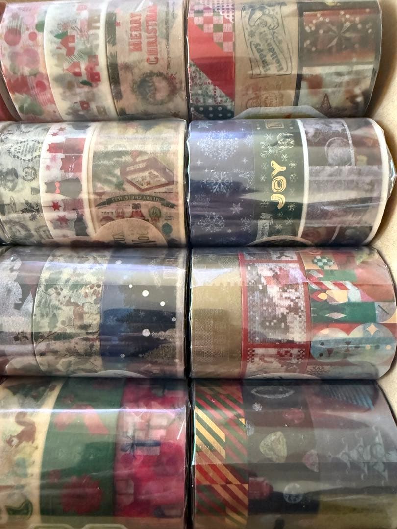 廃盤mt クリスマスマスキングテープ2016、2017、2018、2019