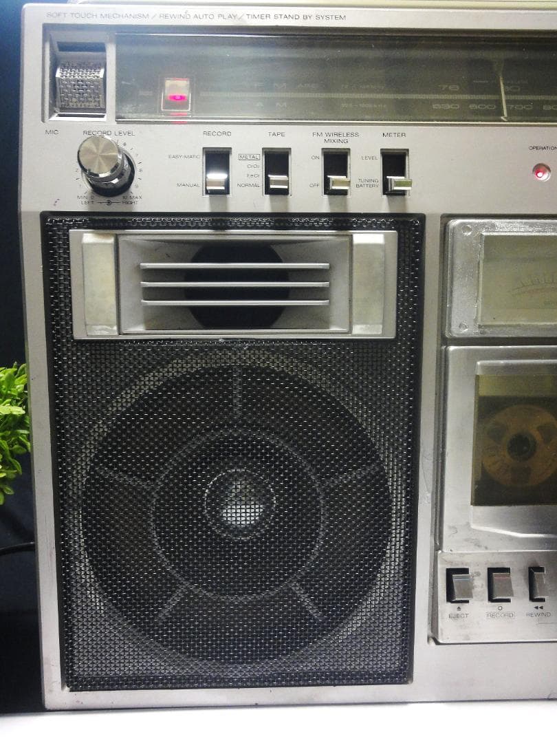 ♪昭和銘機 整備ラジカセ National 「THE Disco」RX-5600