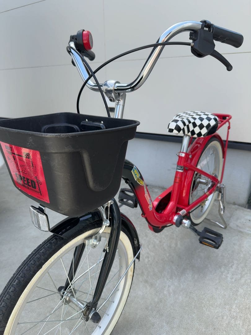 （✳︎手渡しのみ/兵庫県 南部）ライトニングマックィーン　カーズ 子供用自転車