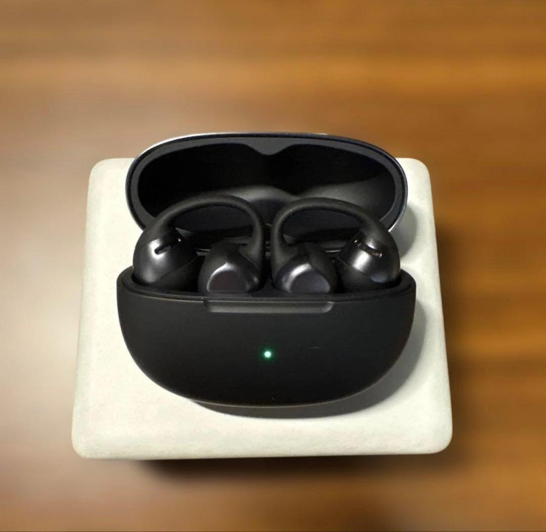 Shokz OpenDots ONE イヤーカフイヤホン ブラック