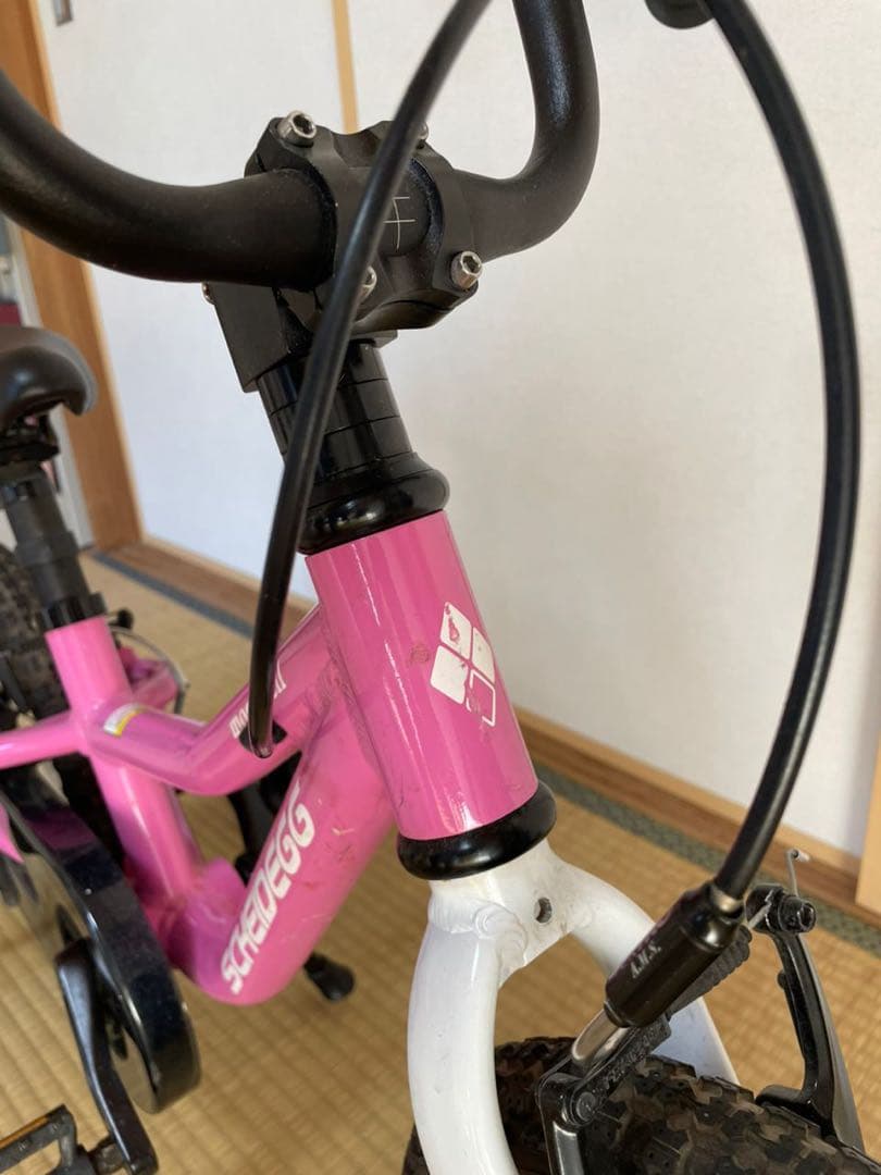 値下げ　シャイデック　モンベル　キッズ　14インチ　ベル装着済み