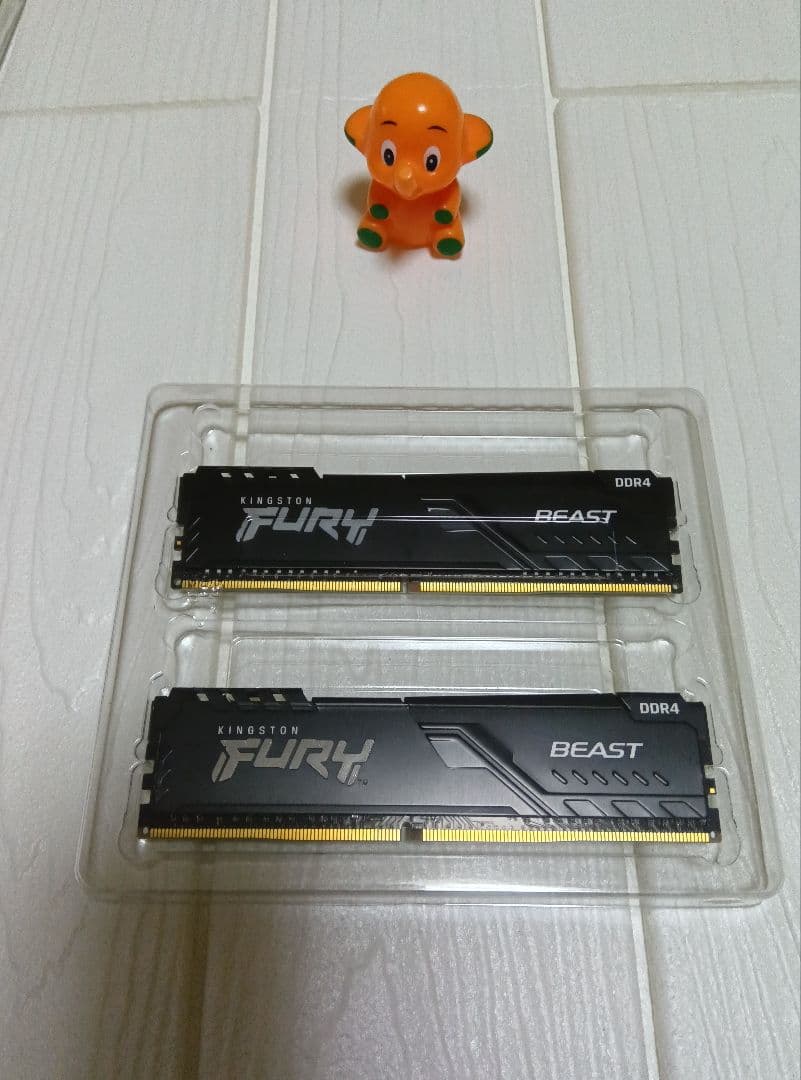 Kingston FURY BEAST DDR4 メモリー 2枚セット